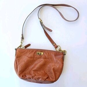 Vintage J. Crew Genuine Leather Bag Crossbody Hobo